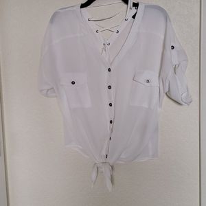 White blouse size L